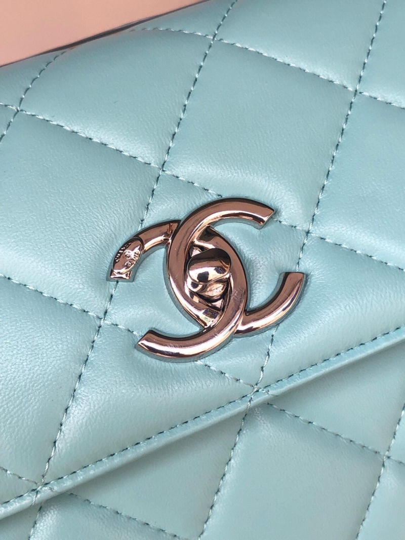 Ch**el top handle bags